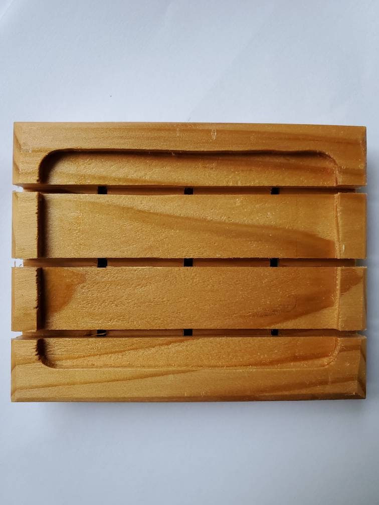 Cedar Soap Dish for Bar Soap