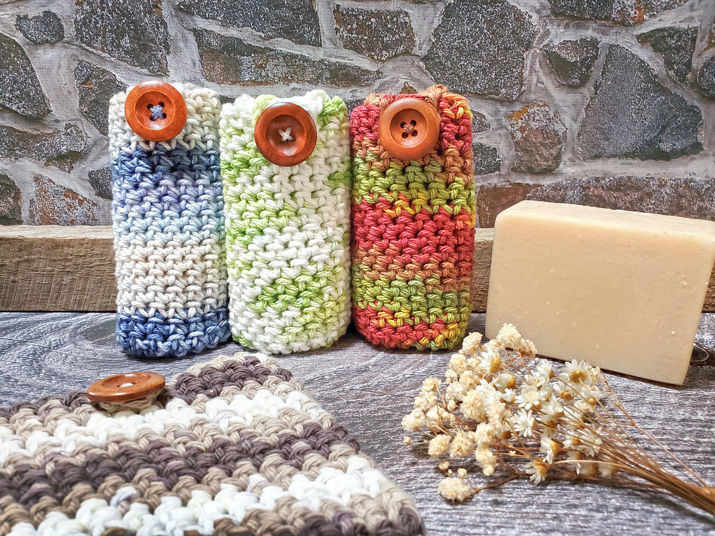 Handmade Knit Soap Saver