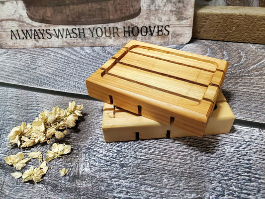 Cedar Soap Dish for Bar Soap